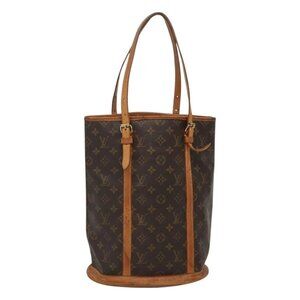 LOUIS VUITTON Monogram Bucket GM Shoulder Bag